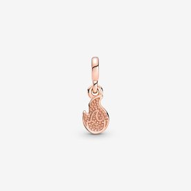Pandora ékszer ME égő láng rozé mini függő charm 789690C01