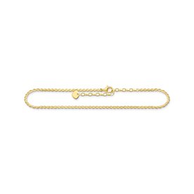 Thomas Sabo Aranyozott ezüst csavart bokalánc AK0035-413-39-L27v