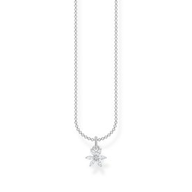 Thomas Sabo Kis cirkónia virág medál ezüst láncon SCKE150326