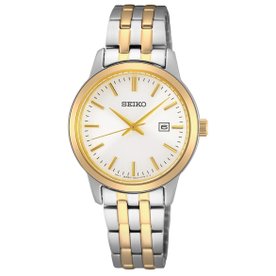 Seiko Arany ezüst színű fémszíjas női óra - SUR410P1
