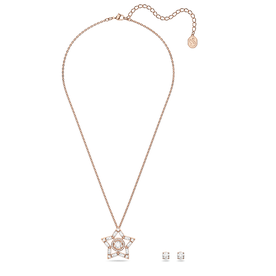 Swarovski Stella rozé ékszer szett 5622730