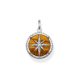 Thomas Sabo Tigrisszem és ezüst iránytű medál PE833-826-2