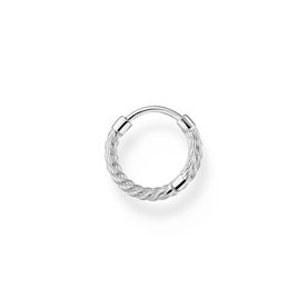 Thomas Sabo Fél pár fonott karika ezüst fülbevaló CR694-001-21