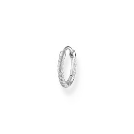 Thomas Sabo Fél pár fonott karika ezüst fülbevaló CR694-001-21