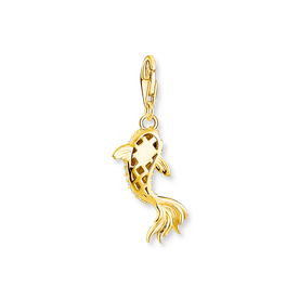 Thomas Sabo Aranyozott koi ponty ezüst charm 1888-414-7