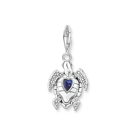 Thomas Sabo Teknős ezüst charm kék kővel 1897-667-1