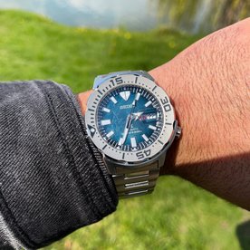 Seiko Prospex Save the Ocean kék férfi óra - SRPH75K1