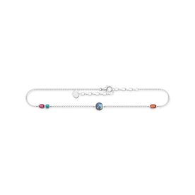 Thomas Sabo Ezüst bokalánc színes kövekkel AK0005-986-7-L27v