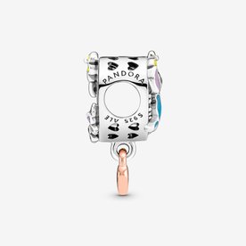 Pandora ékszer Disney Lilo és Stich Ohana ezüst charm 781682C01