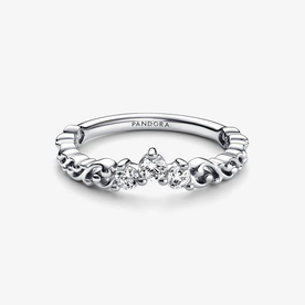 Pandora ékszer Fejedelmi tiara ezüst gyűrű 