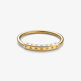 Pandora ékszer Pandora logo 14K arany gyűrű 
