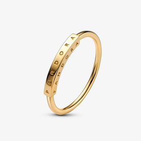 Pandora ékszer Pandora logo 14K arany gyűrű 