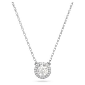 Swarovski Constella ezüst színű nyaklánc apró kristályokkal 5636264