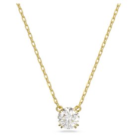 Swarovski Constella arany tónusú nyaklánc kristállyal 5636703