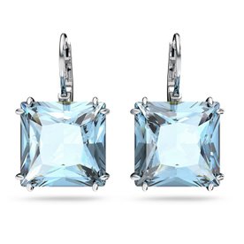 Swarovski  Millenia négyzet alakú fülbevaló kék kristállyal 5619472