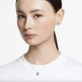 Swarovski Millenia kék köves ezüst színű ékszer szett 5641171