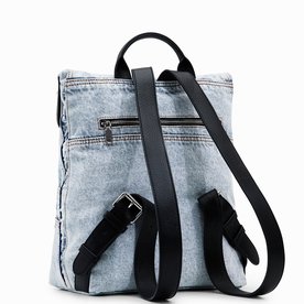 Desigual Mickey denim lacroix nerano hátizsák - 22WAKD01 Desigual Mickey denim lacroix nerano hátizsák - 22WAKD01