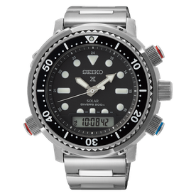 Seiko Prospex Solar Arnie Tuna Hybrid ezüst búváróra - SNJ033P1 Seiko Prospex Solar Arnie Tuna Hybrid ezüst búváróra - SNJ033P1