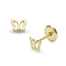 Lisa Arany áttört pillangó gyerek fülbevaló - JTAG-0282-18