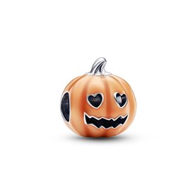 Pandora ékszer Sötétben világító Halloween tök charm 792291C01