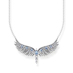 Thomas Sabo Dupla főnix szárny ezüst nyaklánc kék kővel KE2167-644-1-L45v