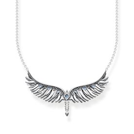 Thomas Sabo Dupla főnix szárny ezüst nyaklánc kék kővel KE2167-644-1-L45v