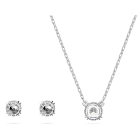 Swarovski Constella ezüst színű szett kristállyal 5648996