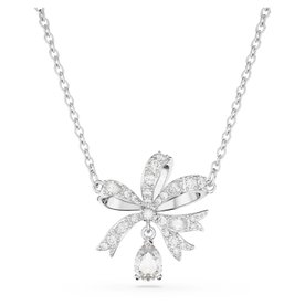 Swarovski Volta ezüst színű nyaklánc kristály masni medállal 5647583
