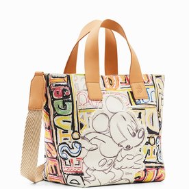 Desigual Mickey lettering valdivia mintás táska  23SAXA41
