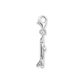 Thomas Sabo Repülőgép színes cirkóniával ezüst charm 1914-342-7