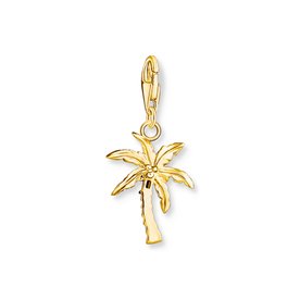 Thomas Sabo Pálmafa aranyozott ezüst charm 1934-488-7