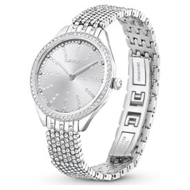 Swarovski Attract ezüst színű női óra kristályos szíjjal 5644062