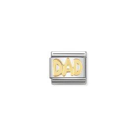 Nomination Arany DAD charm 030107-11