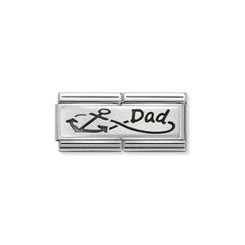 Nomination Ezüst dad végtelen dupla charm 330710-05