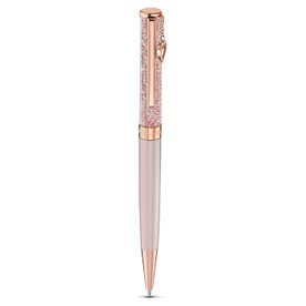Swarovski Crystalline rozé színű golyóstoll rózsaszín kristállyal szívvel 5527536