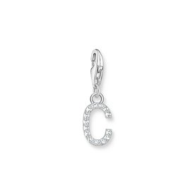 Thomas Sabo C betű ezüst charm cirkóniával 1943-051-14