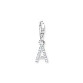 Thomas Sabo A betű ezüst charm cirkóniával 1938-051-14