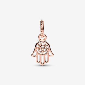 Pandora ékszer Védő Hamza kéz függő rozé charm 789144C00