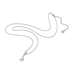 Swarovski Ezüst színű nyaklánc kristálygyönggyel 5559409