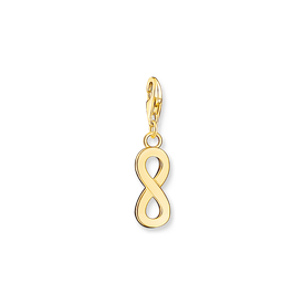 Thomas Sabo Aranyozott ezüst végtelen jel charm 1990-413-39