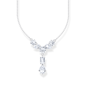Thomas Sabo Ezüst Y nyaklánc fehér cirkónia kövekkel KE2195-051-14-L45V