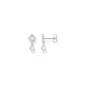 Thomas Sabo Ezüst fülbevaló cirkóniával és függő gyönggyel SCH150339