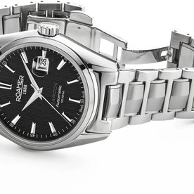 Roamer  Searock II fekete számlapos automata férfi óra 210665415520