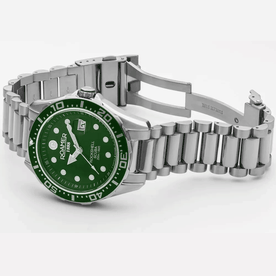 Roamer Rockshell Mark III Scuba férfi búváróra zöld számlappal 220858417550
