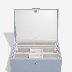 Stackers Angolkék classic luxus ékszer doboz 76284