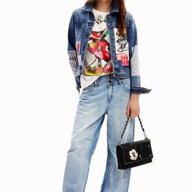 Desigual Mickey rock dortmund fekete táska 24SAXP38