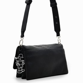 Desigual Mickey rock dortmund fekete táska 24SAXP38