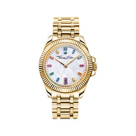 Thomas Sabo Arany színű női óra színes kövekkel WA0395-264-207