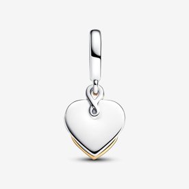 Pandora ékszer Kéttónusú függő MOM charm gyémánttal 763237C01