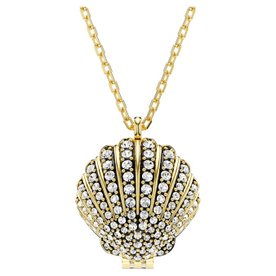 Swarovski Idyllia arany színű nyitható kagylós nyaklánc 5683966